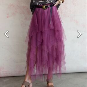 Three Bird Nest Boho Ballerina Skort